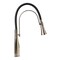 Alfi Brand Brushed Nickel Kitchen Faucet with Black Rubber Stem ABKF3001-BN - alternate 2